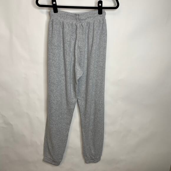 Topshop Gray Fleece Sweatpant Joggers Sz 6 - Picture 3 of 8
